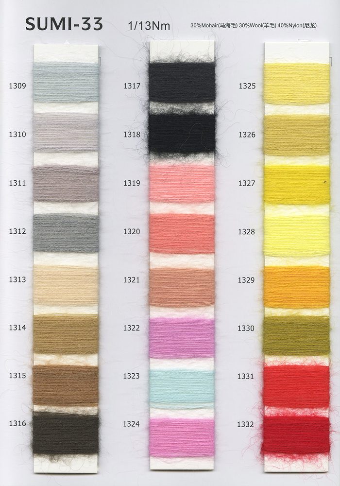 13NM Classic Mohair Brushed Yarn