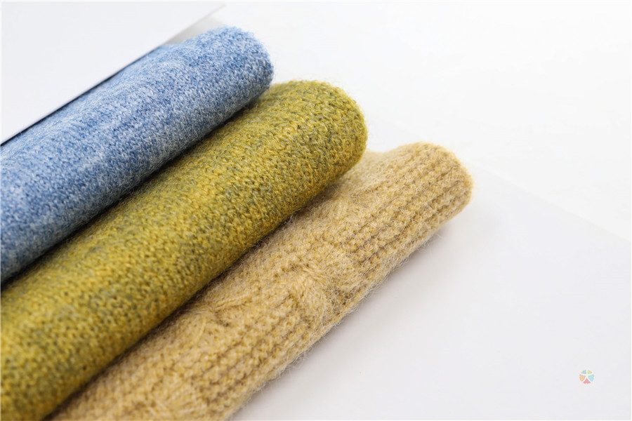 32NM Color-spun Shearling Core-Spun Yarn