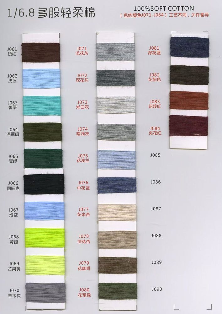 6.8NM Multi-ply Soft Cotton