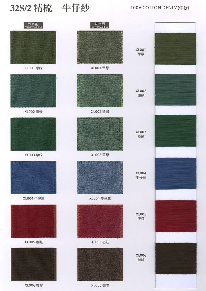 32NM Combed Denim Yarn Cotton Yarn