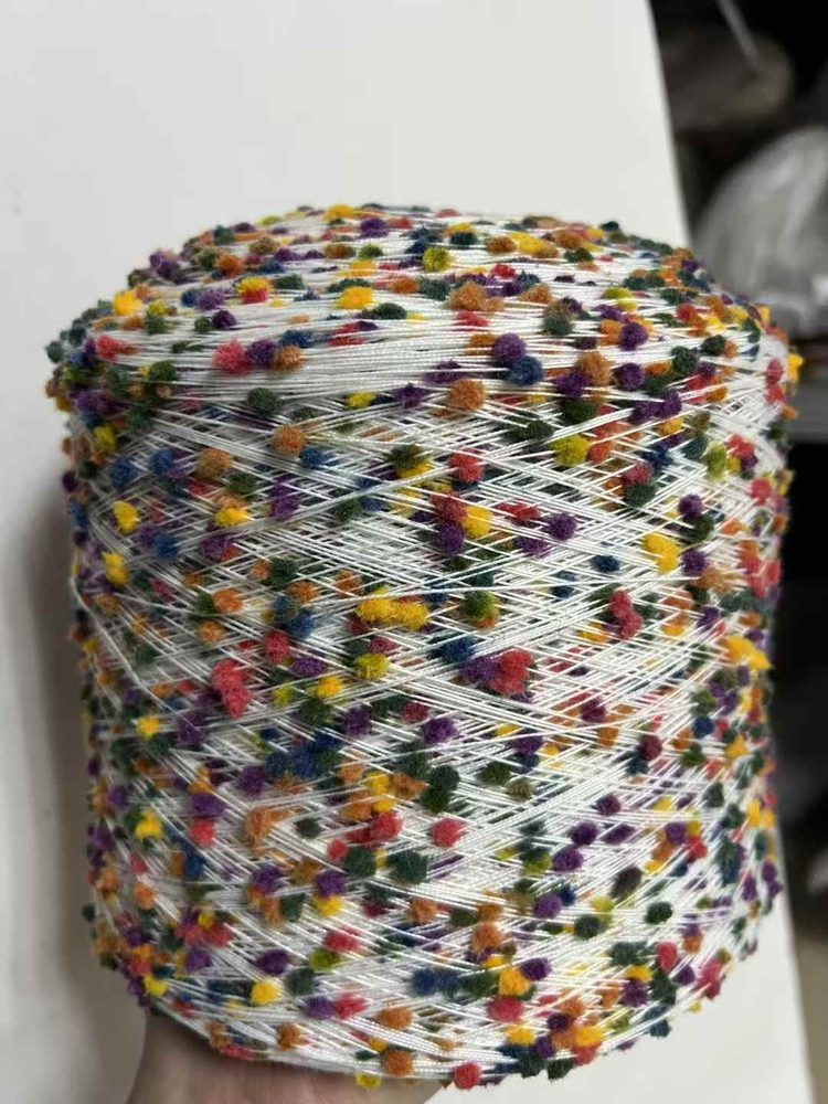 8cm Pingpong Yarn Fancy Yarn