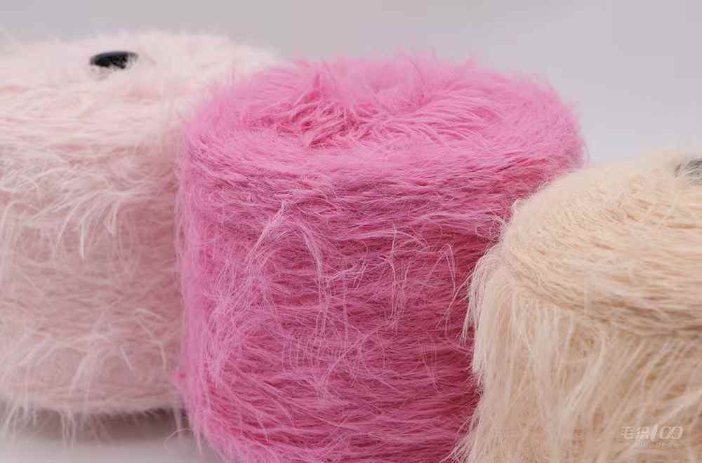 8cm Faux Fur Yarn Fancy Yarn