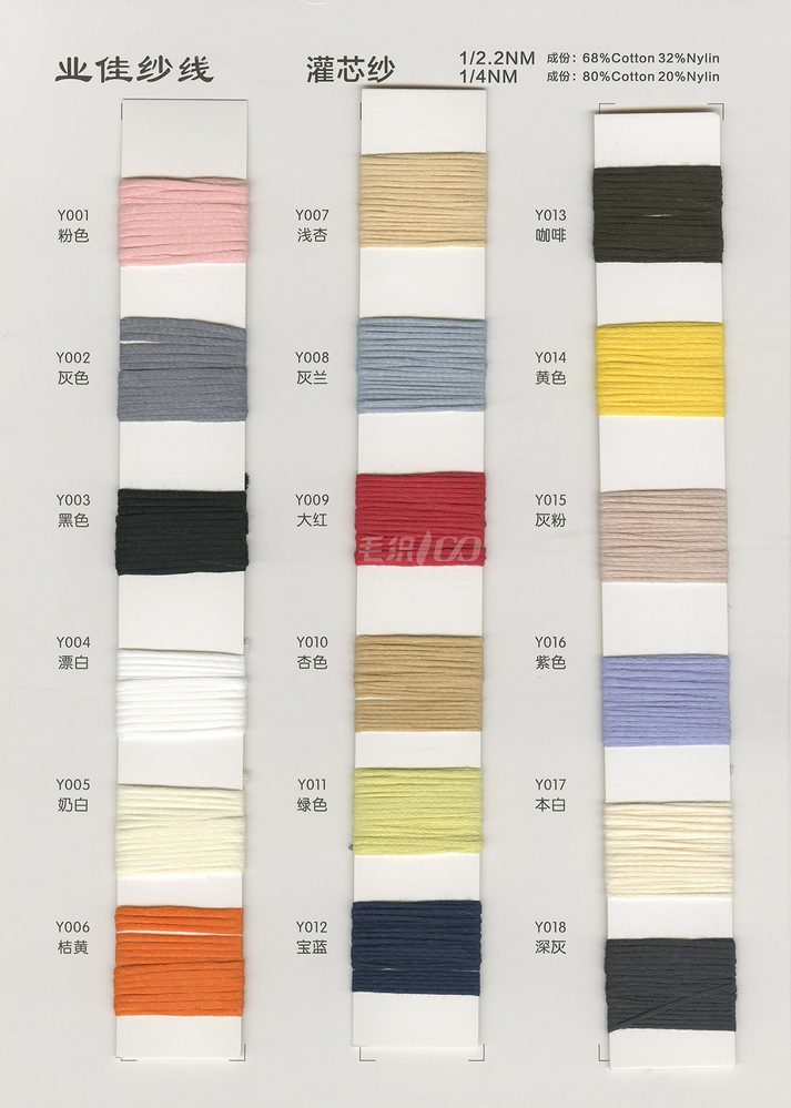 Filled Core Yarn Fancy Yarn
