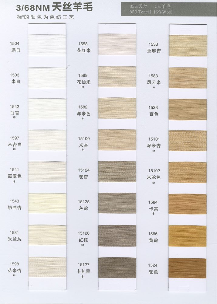 68NM Tencel Wool Spring-Summer Yarn