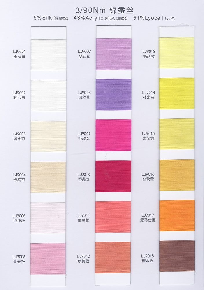 90NM Brocade Silk Spring-Summer Yarn