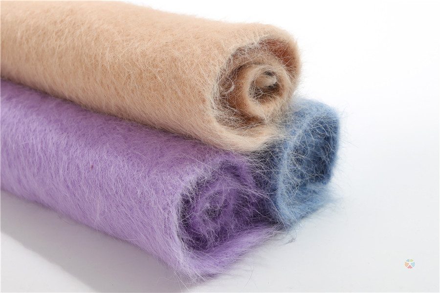 15NM Black-Gold Brushed Down Woolen Wool & Cashmere