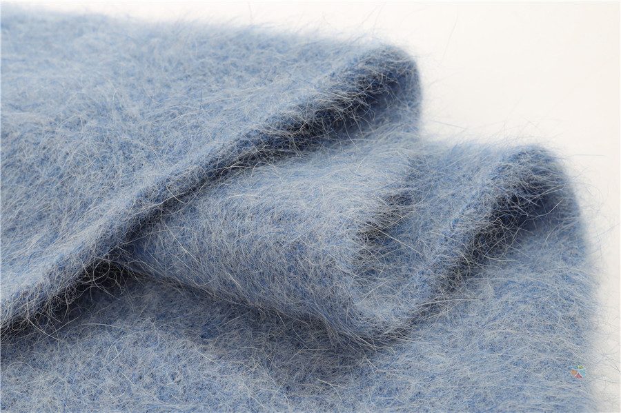 15NM Black-Gold Brushed Down Woolen Wool & Cashmere